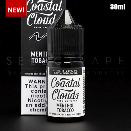 Coastal Clouds 30ML 35MG Menthol Tobacco - Quality Product by Custom Vapors