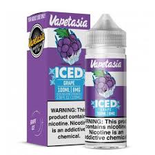 Vapetasia 100ml Iced Grape 6mg - Quality Product by Custom Vapors