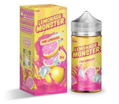 Fruit Monster 100ml E-Liquid Pink Lemonade 6MG - Quality Product by Custom Vapors