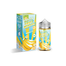 Fruit Monster 100ml E-Liquid Banana Ice 6MG - Quality Product by Custom Vapors