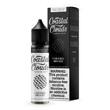 Coastal Clouds 60ML 3MG Caramel Brulee - Quality Product by Custom Vapors