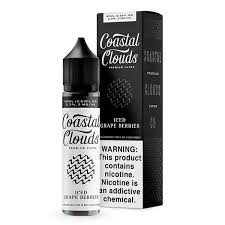 Coastal Clouds 60ML 3MG Iced Grape Berries - Quality Product by Custom Vapors