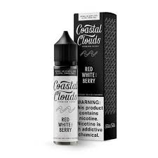 Coastal Clouds 30ML 35MG Red White Berry - Quality Product by Custom Vapors