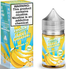 Fruit Monster 30ml E-Liquid Banana Ice 24MG - Quality Product by Custom Vapors