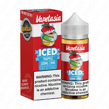 Vapetasia 100ml Iced Trapple 6MG - Quality Product by Custom Vapors