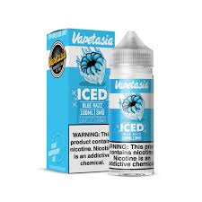 Vapetasia 100ml blue raz ice 6mg - Quality Product by Custom Vapors