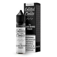 Coastal Clouds 60ML 3MG Iced Blood Orange Peach - Quality Product by Custom Vapors