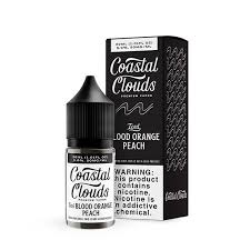 Coastal Clouds 30ML 50MG Iced Blood Orange Peach - Quality Product by Custom Vapors