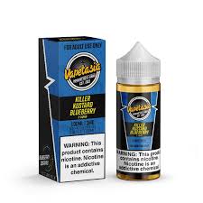 Vapetasia 100ml Killer Custard Blueberry 3mg - Quality Product by Custom Vapors