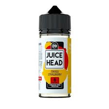 Juice Head 100ML 3MG NIC Mango Strawberry - Quality Product by Custom Vapors