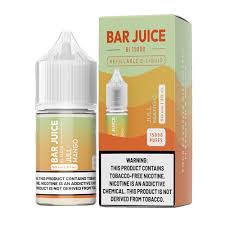 Bar Juice Salts Refillable E-Liquid 30ML Jull Mango 25MG Nic - Quality Product by Custom Vapors