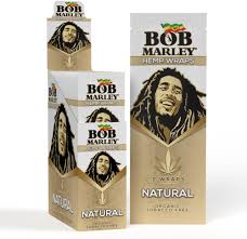 Bob Marley hemp wrap NATURAL - Quality Product by Custom Vapors