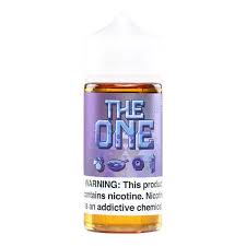 The One 100ml E-Liquid Blueberry Donut 3MG - Quality Product by Custom Vapors