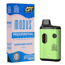 Modus Presidential 5000mg Cotton Candy Zelato - Quality Product by Custom Vapors