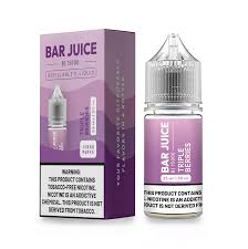 Bar Juice Salts Refillable E-Liquid 30ML Triple Berries 25MG Nic - Quality Product by Custom Vapors