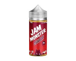 Jam Monster 100ml E-liquid Strawberry 6mg - Quality Product by Custom Vapors