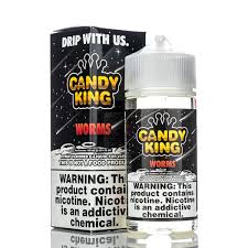 Candy King 30ml E-liquid Worms 35mg - Quality Product by Custom Vapors