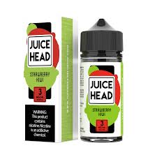 Juice Head 100ML 0MG NIC Strawberry Kiwi - Quality Product by Custom Vapors