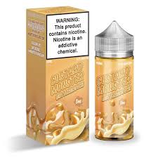 Custard Monster 100ml E-liquid Butterscotch 0mg - Quality Product by Custom Vapors