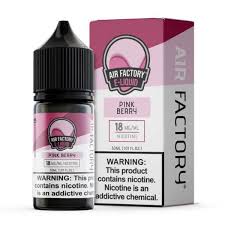 Air Factory 30ml E-Liquid Pink Berry 36mg - Quality Product by Custom Vapors