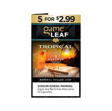 Game Leaf Tropical 5pk - Quality Product by Custom Vapors