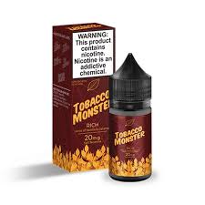 Tobacco Monster 30ML Rich 48MG Nic - Quality Product by Custom Vapors