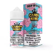 Candy King 100ml E-liquid Cotton Candy 6MG - Quality Product by Custom Vapors