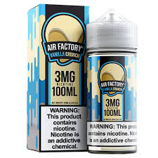 Air Factory 100ml E-Liquid Vanilla Crunch 6mg - Quality Product by Custom Vapors