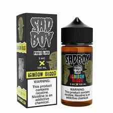 Sadboy E-juice 100mL 3MG Rainbow Blood - Quality Product by Custom Vapors