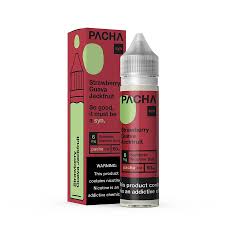 Pacha 60mL 3MG Strawberry Guava Jackfruit - Quality Product by Custom Vapors