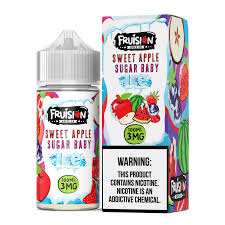 Fruision Juice Sweet Apple Sugar Baby Ice 3MG - Quality Product by Custom Vapors