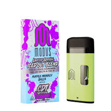 Modus Iced Out Blend Purple Monkey Balls - Quality Product by Custom Vapors
