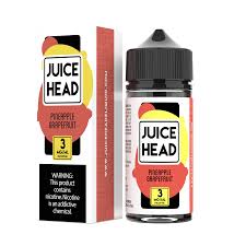 Juice Head 100ML 6MG NIC Guava Peach - Quality Product by Custom Vapors
