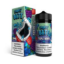 Frostbite 100ML Triple Berry Ice 3MG - Quality Product by Custom Vapors