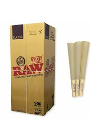 Raw Papers 1 1/4 Classic Cone - Quality Product by Custom Vapors