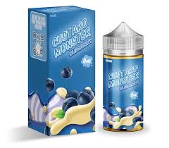 Custard Monster 100ml E-liquid Blueberry 3mg - Quality Product by Custom Vapors