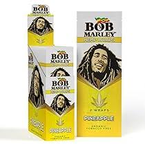 Bob Marley hemp wrap PINEAPPLE - Quality Product by Custom Vapors