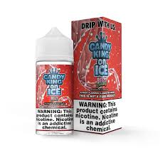Candy King 100ml E-liquid Belt Strawberry On Ice 3Mg - Quality Product by Custom Vapors