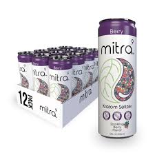 Mitra Products Mitra Kratom Seltzer Berry - Quality Product by Custom Vapors