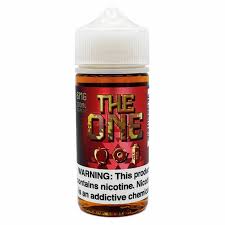 The One 100ml E-Liquid Apple Cinnamon Donut Milk 6MG - Quality Product by Custom Vapors