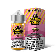 Candy King 100ml E-liquid Pink Lemonade Strips 3Mg - Quality Product by Custom Vapors