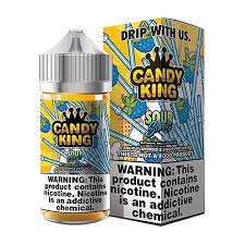 Candy King 100ml E-liquid Sour Straws 6mg - Quality Product by Custom Vapors