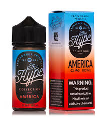 The Hype Collection 100ML America 6MG - Quality Product by Custom Vapors