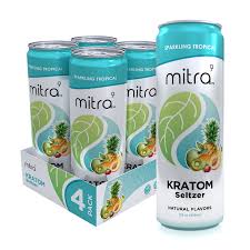 Mitra Products Kratom Seltzer Tropical - Quality Product by Custom Vapors