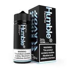 Humble 120ml FlavorFree 3MG Nic - Quality Product by Custom Vapors