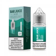 Bar Juice Salts Refillable E-Liquid 30ML Jull Mint 50MG Nic - Quality Product by Custom Vapors