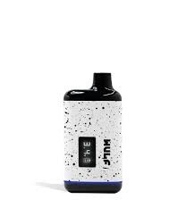 Wulf Recon Carrtridge Vaporizer White W/ Black Spatter - Quality Product by Custom Vapors