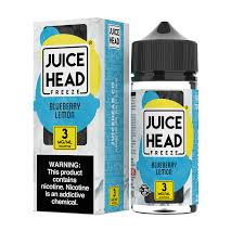 Juice Head 100ML 6MG NIC Blueberry Lemon - Quality Product by Custom Vapors