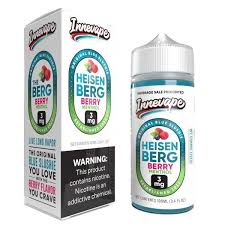 Innevape Heisenburg 100ml Berry Menthol 3mg - Quality Product by Custom Vapors