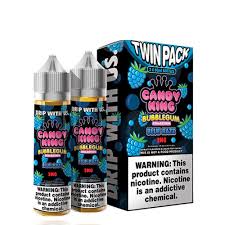 Candy King 100ml E-liquid Blue Razz BubbleGum 3MG 120ML - Quality Product by Custom Vapors
